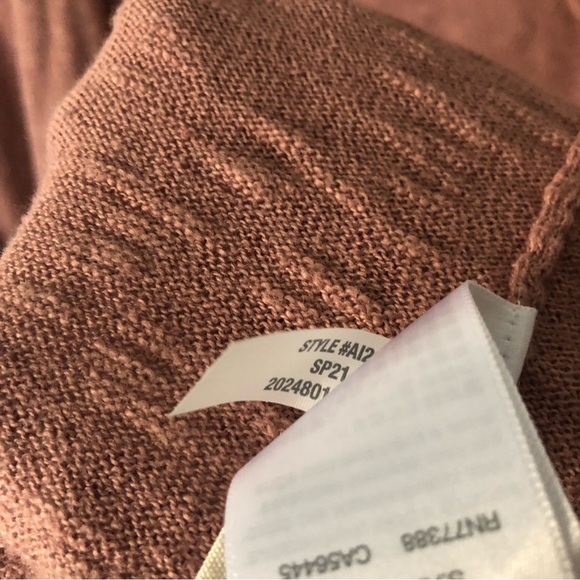 Madewell Light Open Pocket Cardigan in Pink S - Picture 10 of 11